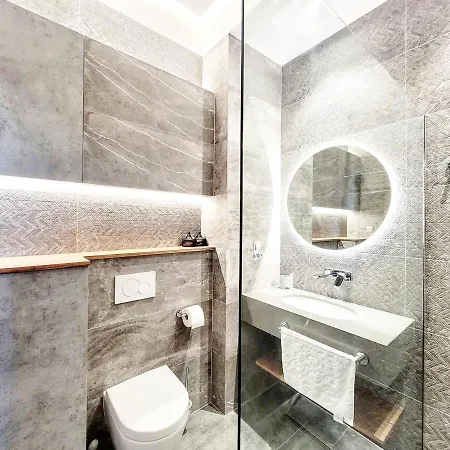 Apartmán Apartament Pionier Hanza Tower Štetín